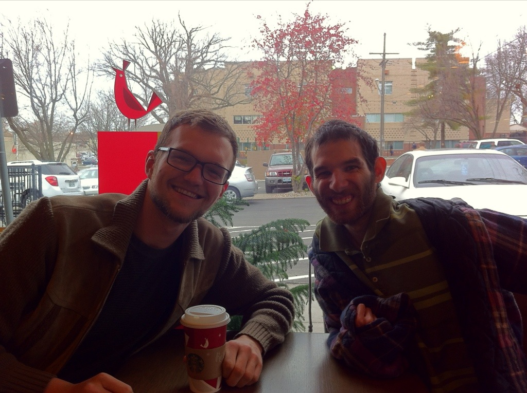 Brandon & David @ Starbucks, KC